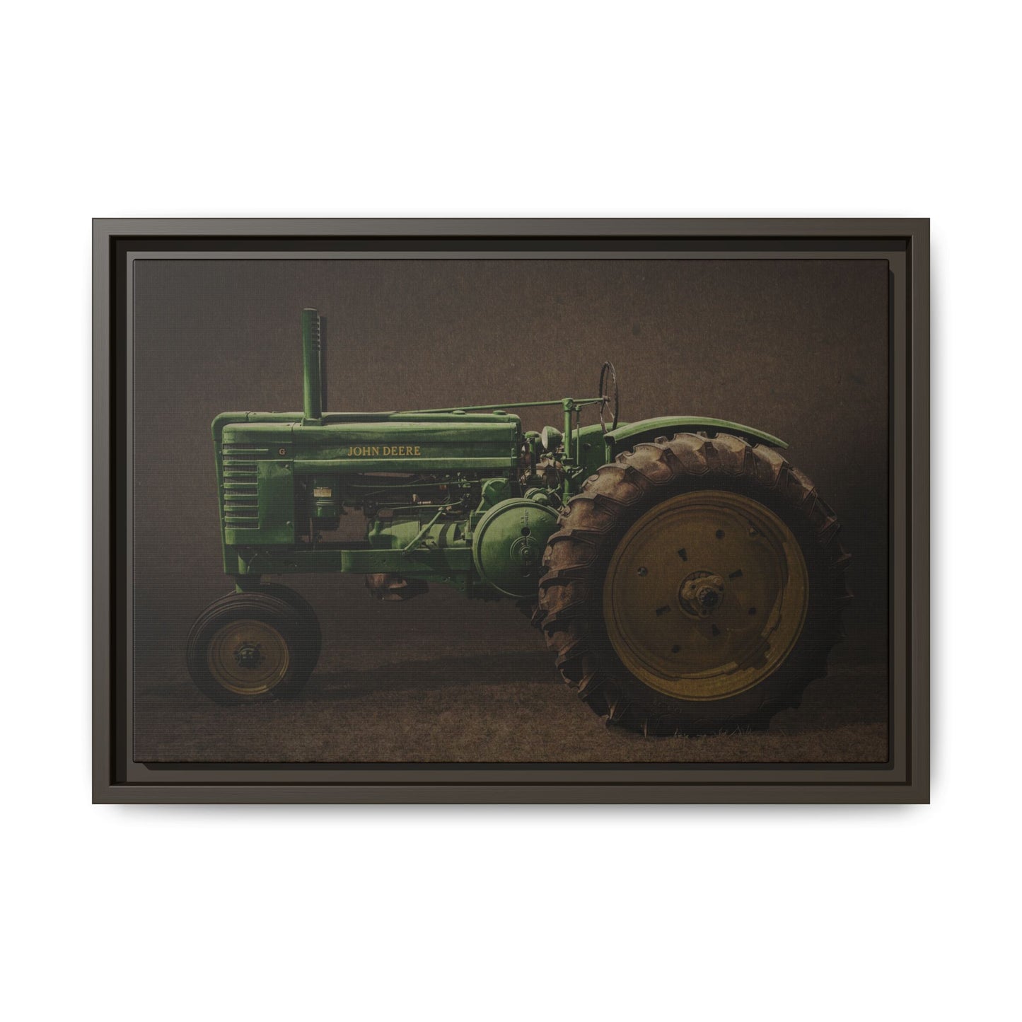 Vintage John Deere Model G | Framed Wall Art on Stretched Canvas