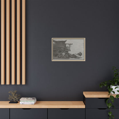 Fendt Ideal Side View | Framed Photo Wall Art on Canvas