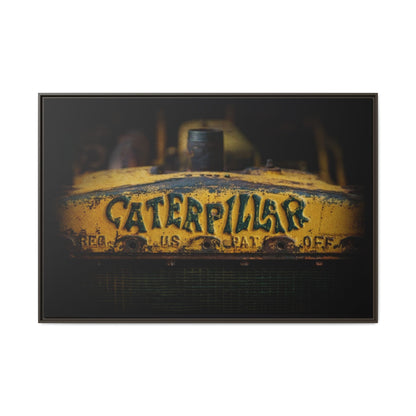 Vintage  Crawler Grill | Framed Wall Art on Stretched Canvas
