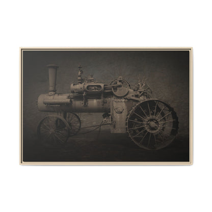 Vintage CASE 65 HP Tractor Photo Wall Art on Canvas