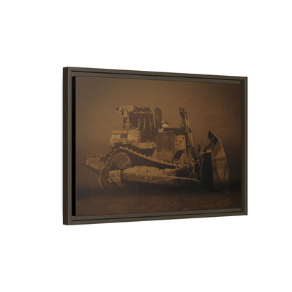 Classic Crawler D10T Photo Wall Art on Canvas