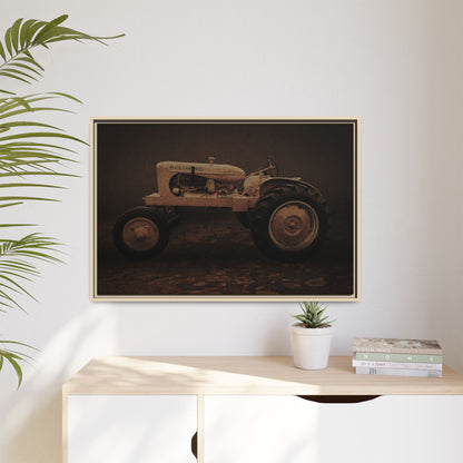 Vintage Allis Chalmers WC | Framed Wall Art on Stretched Canvas