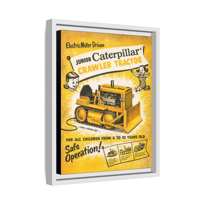 Junior Crawler Vintage Advertisement Art | Framed Wall Art on Canvas