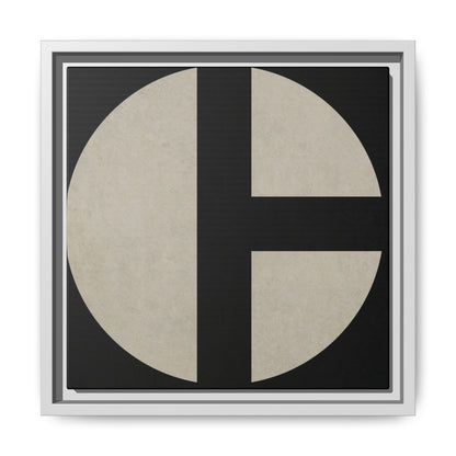 C Moon - CLEAN  | Framed Wall Art on Stretched Canvas