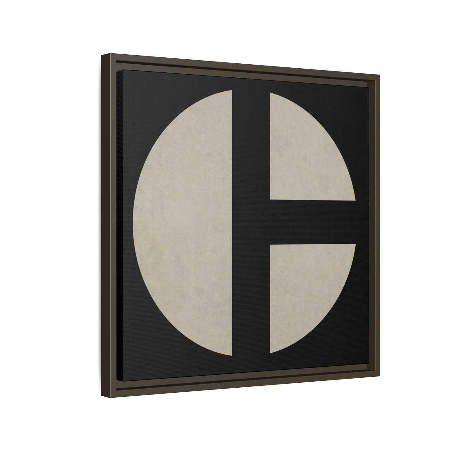 C Moon - CLEAN  | Framed Wall Art on Stretched Canvas