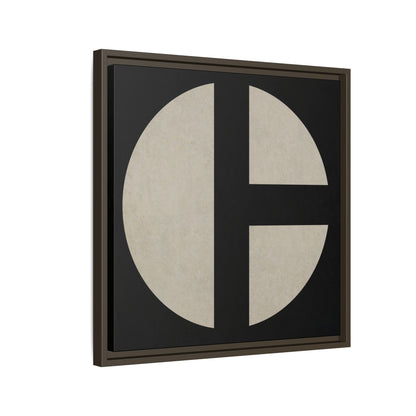 C Moon - CLEAN  | Framed Wall Art on Stretched Canvas