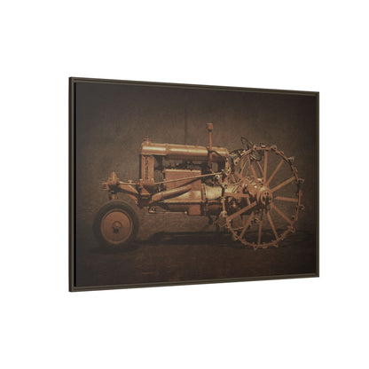 Vintage Ford Fordson Steel Wheel | Wall Art on Framed Canvas