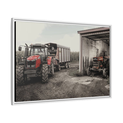 Massey Ferguson Legacy Photo Wall Art on Framed Canvas