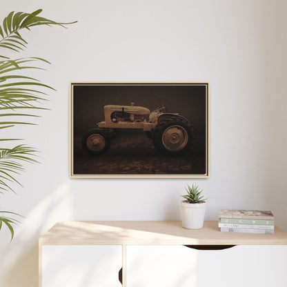 Vintage Allis Chalmers WC | Framed Wall Art on Stretched Canvas