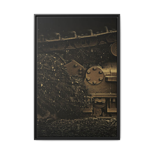 Copy of Dramatic Undercarriage | FRAMED |  Center Panel