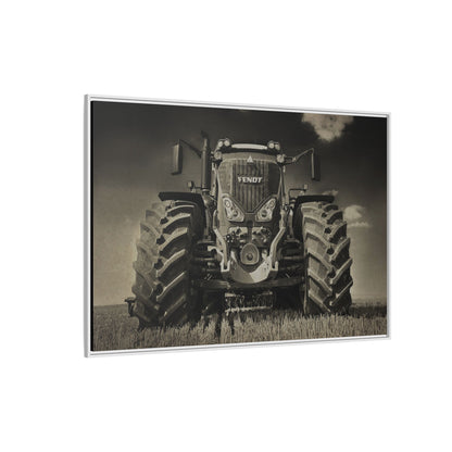 Fendt 800 Vario Coming At You | Framed Photo Wall Art on Canvas