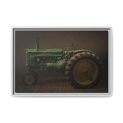 Vintage John Deere Model G | Framed Wall Art on Stretched Canvas
