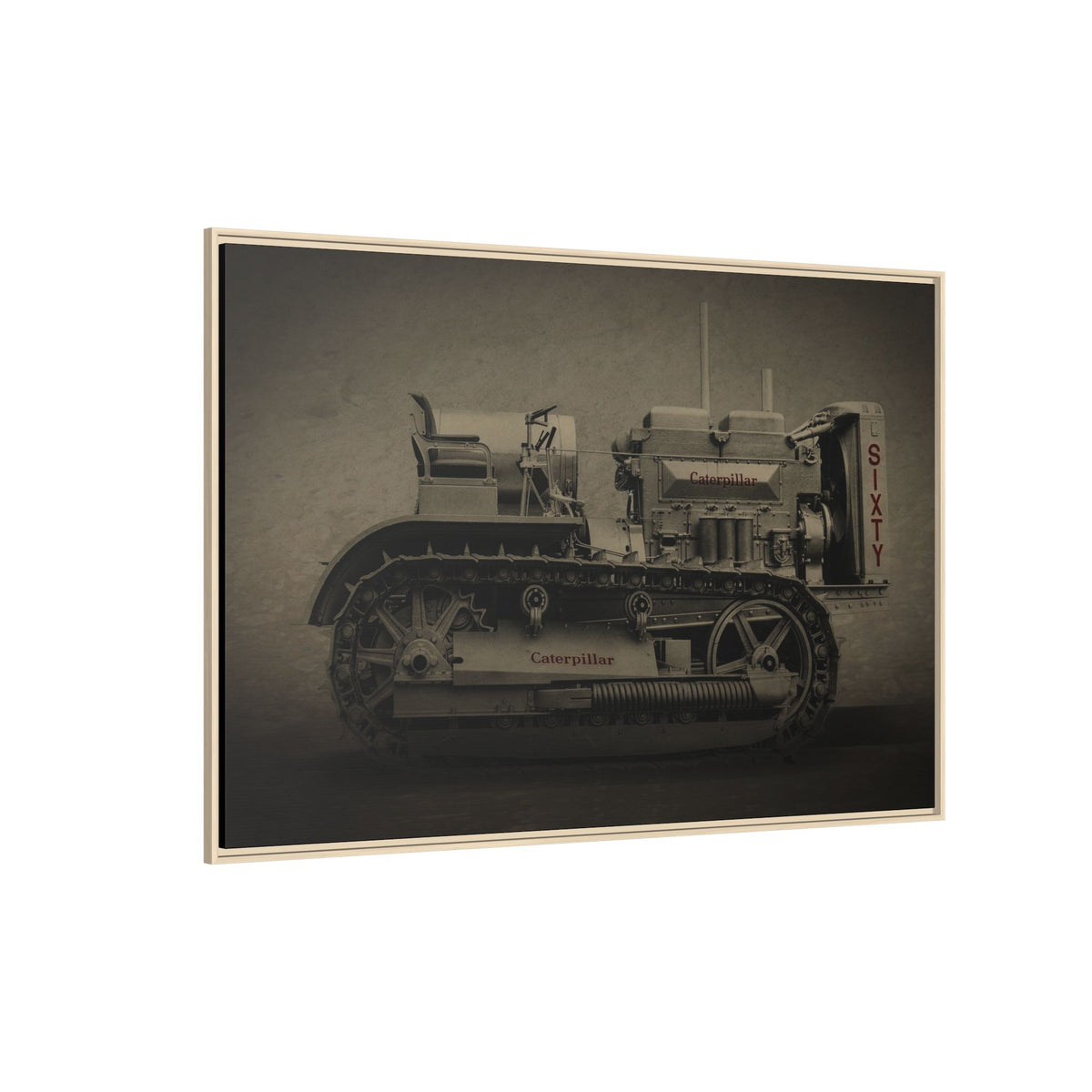 Legacy 60 'Sixty' Crawler | Graphic Wall Art on Framed Canvas