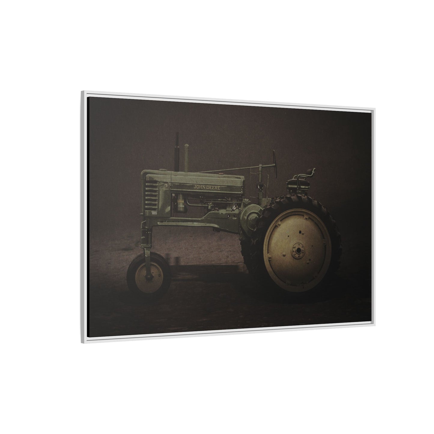 Vintage 1949 John Deere Model B High | Framed Wall Art on Stretched Canvas