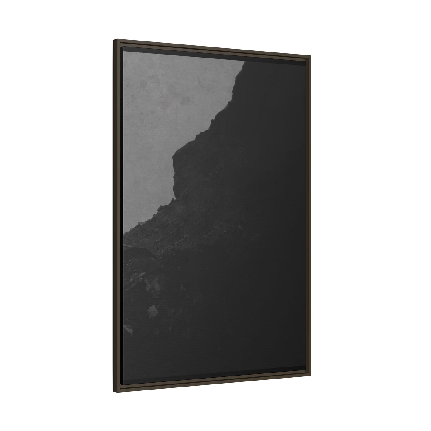 Copy of Excavator Triptych Right Jondo | Matte Canvas Print (Framed)