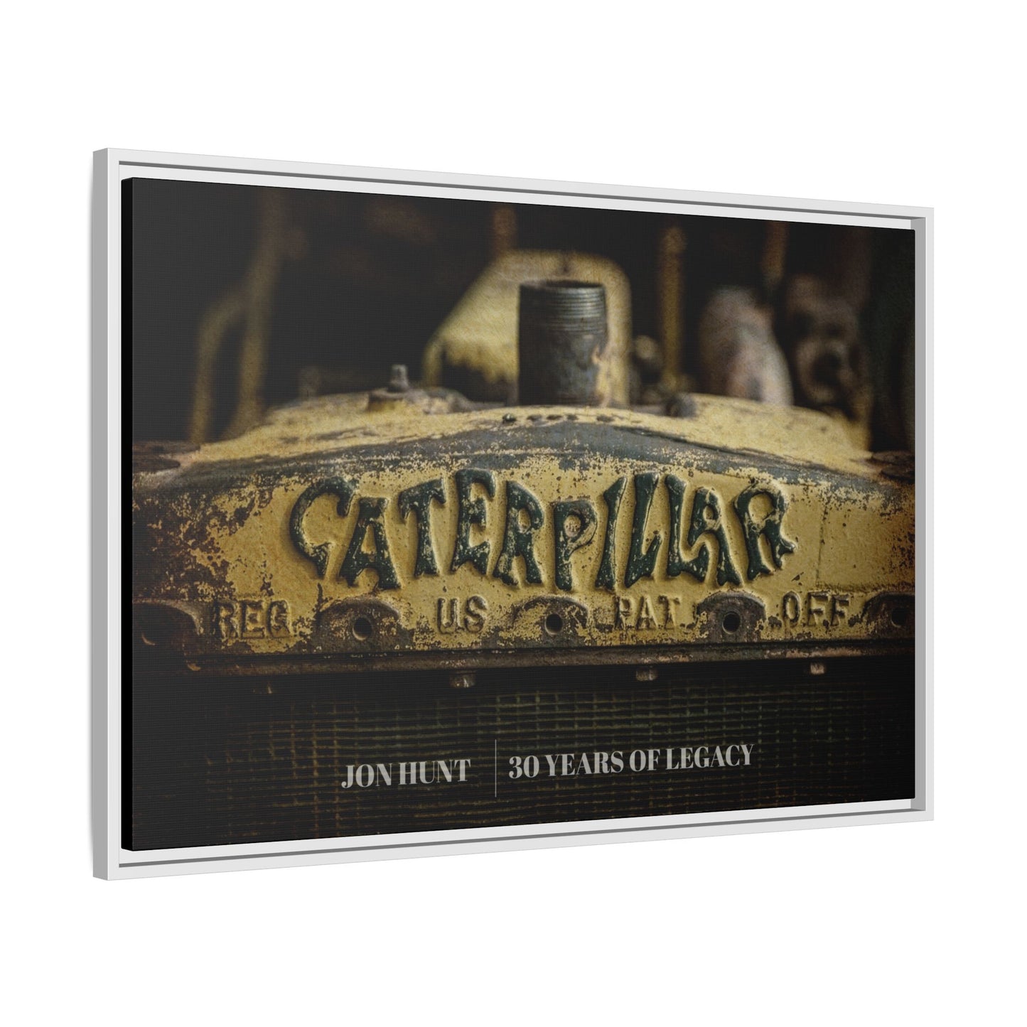 Personalized - Jon Hunt - Crawler Grill | Photo Wall Art on Framed Canvas