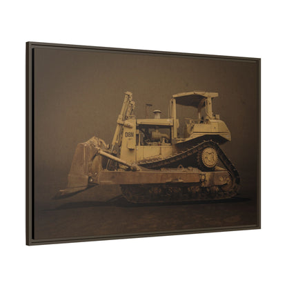 Legacy D8N Dozer Photo Wall Art on Framed Canvas | Industrial Artwork