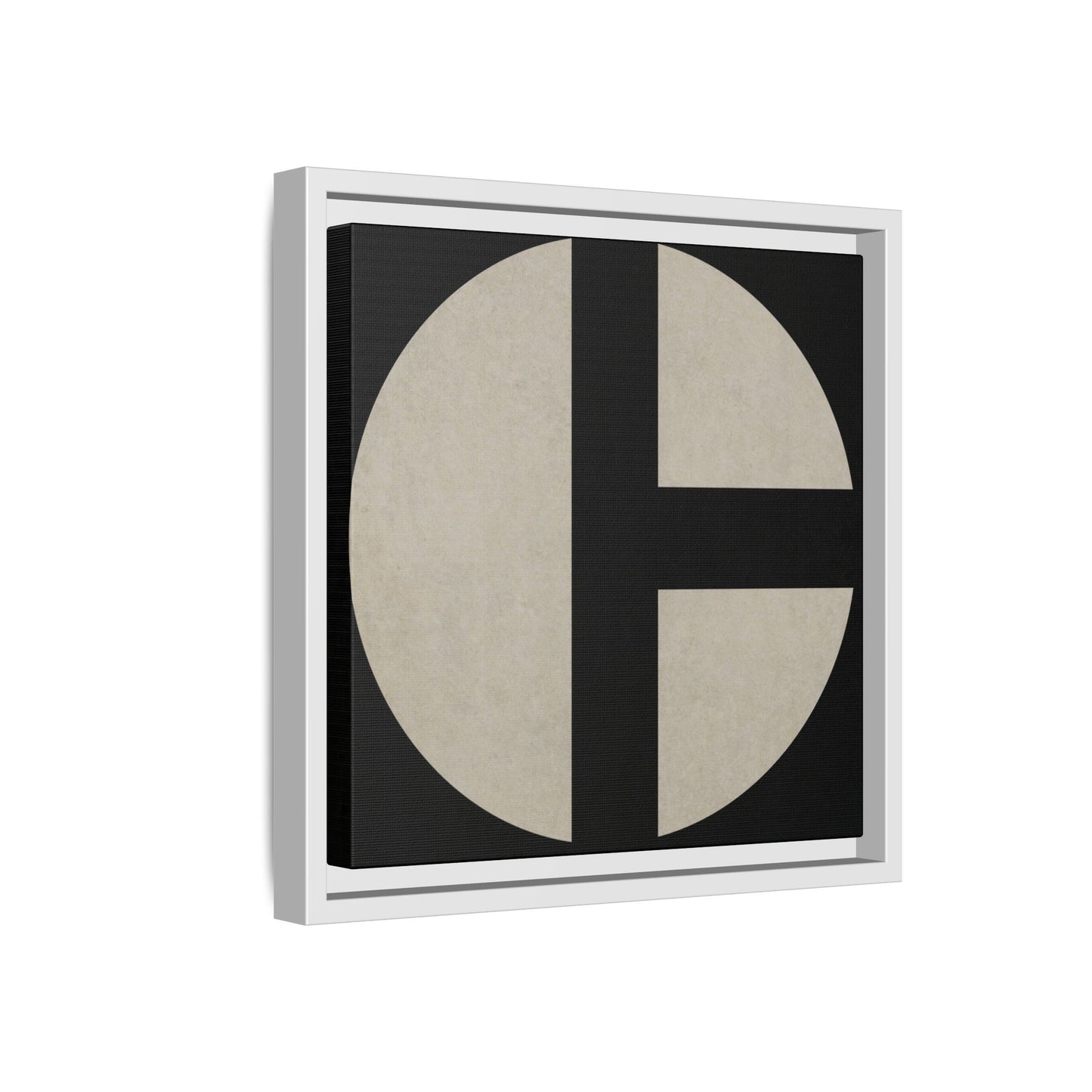 C Moon - CLEAN  | Framed Wall Art on Stretched Canvas