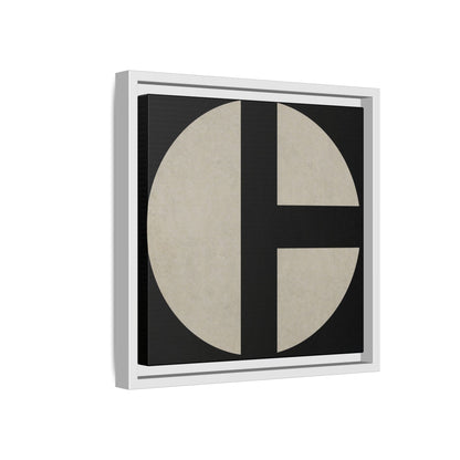 C Moon - CLEAN  | Framed Wall Art on Stretched Canvas