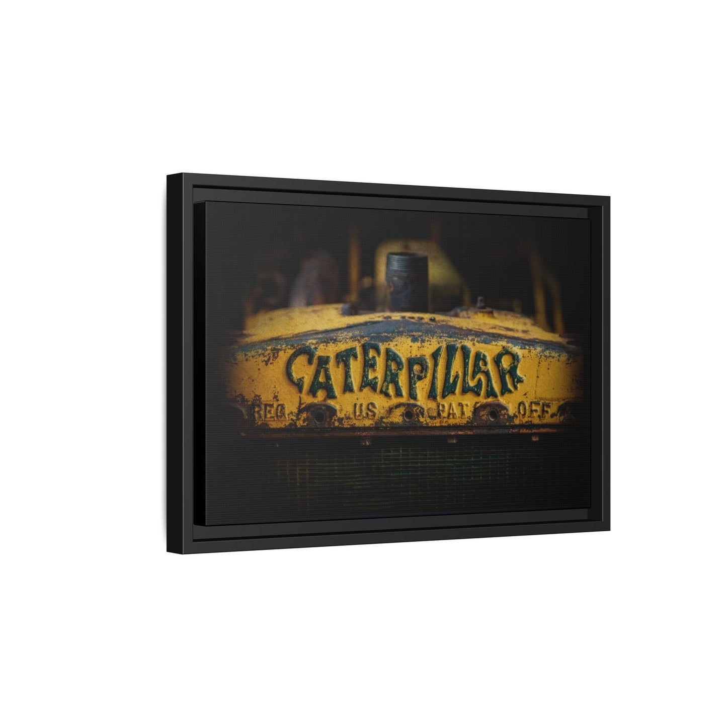 Vintage  Crawler Grill | Framed Wall Art on Stretched Canvas