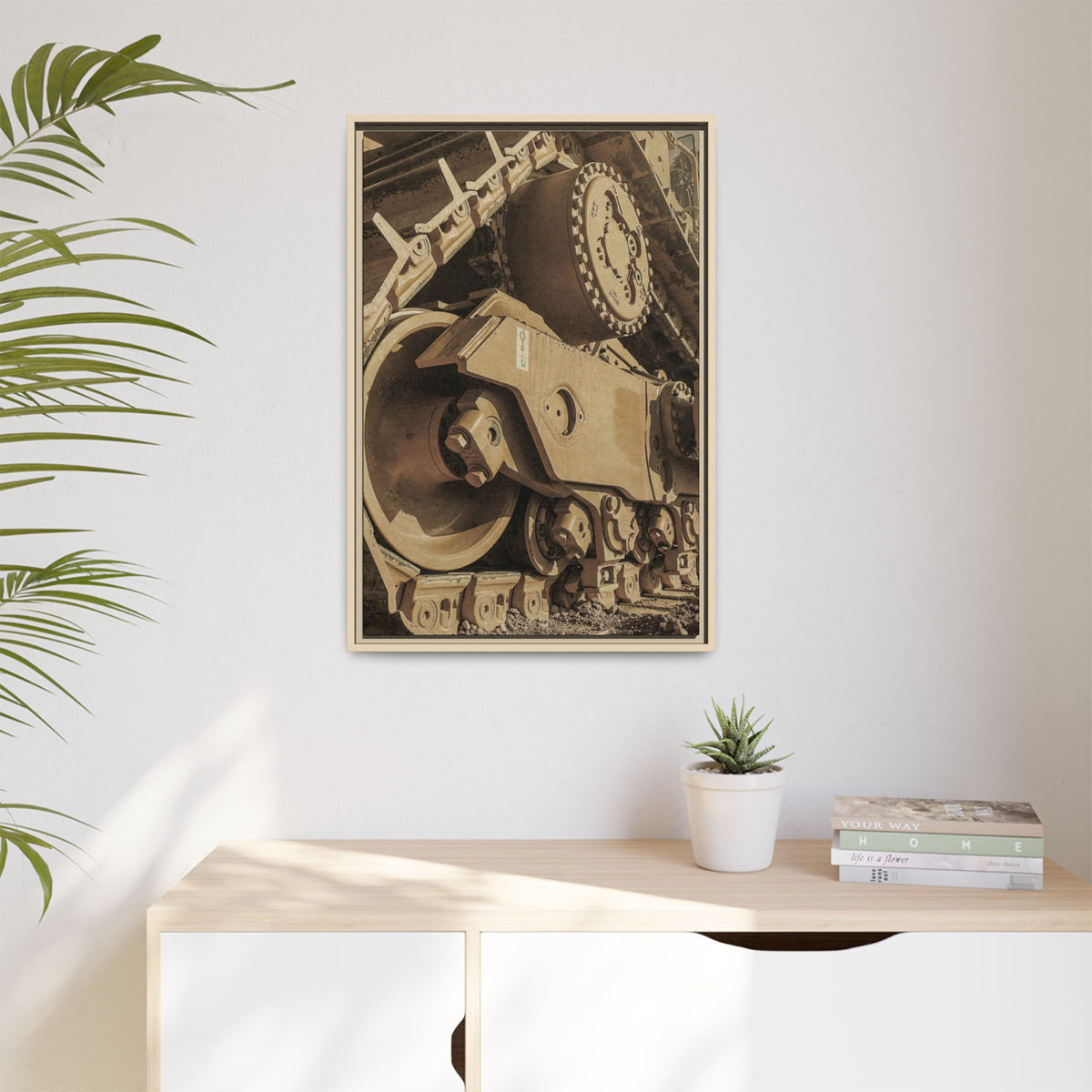 Epic D8 Dozer Track | FRAMED | Center Panel