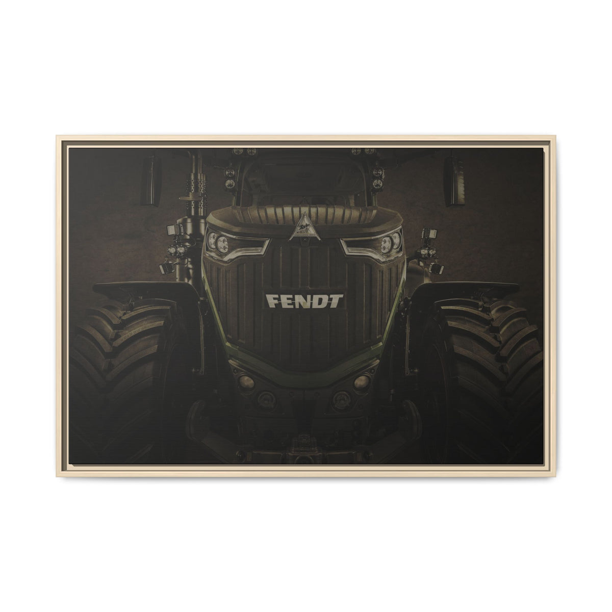 Fendt 1000 Coming At You | Framed Wall Art on Stretched Canvas