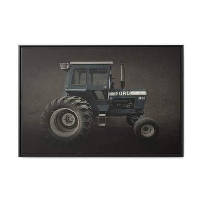 Vintage Ford 8600 Tractor Photo Wall Art on Canvas