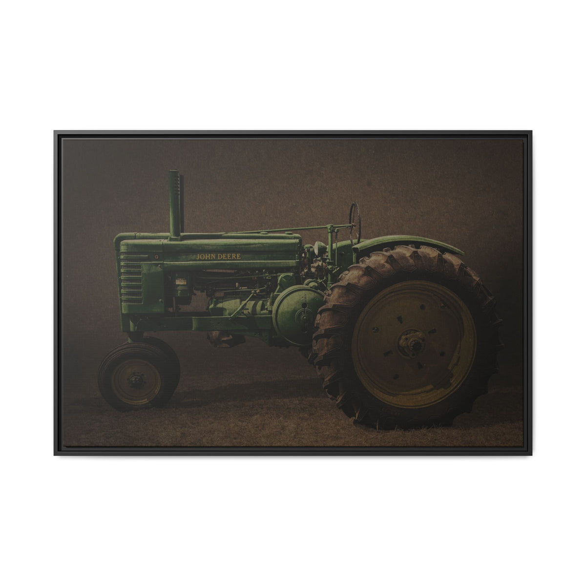 Vintage John Deere Model G | Framed Wall Art on Stretched Canvas
