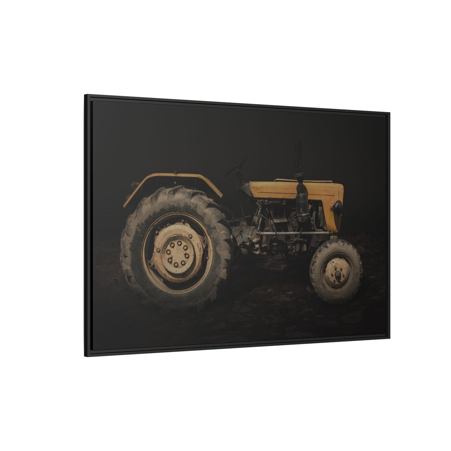 Vintage Usra Tractor Photo Wall Art on Canvas