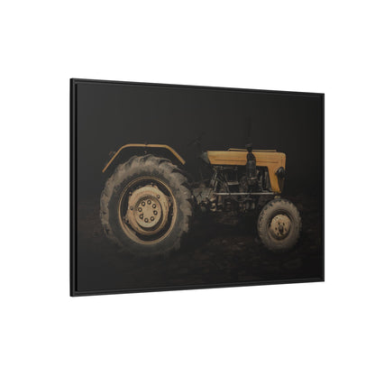 Vintage Usra Tractor Photo Wall Art on Canvas