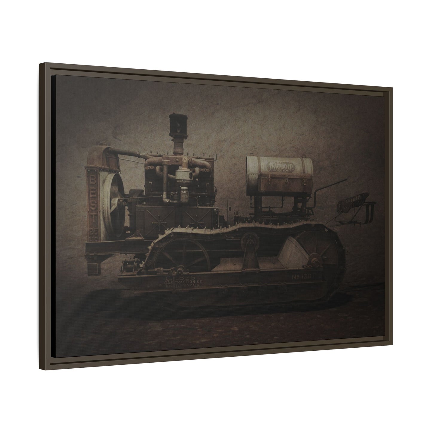 Vintage HOLT BEST 25 Crawler | Framed Wall Art on Stretched Canvas