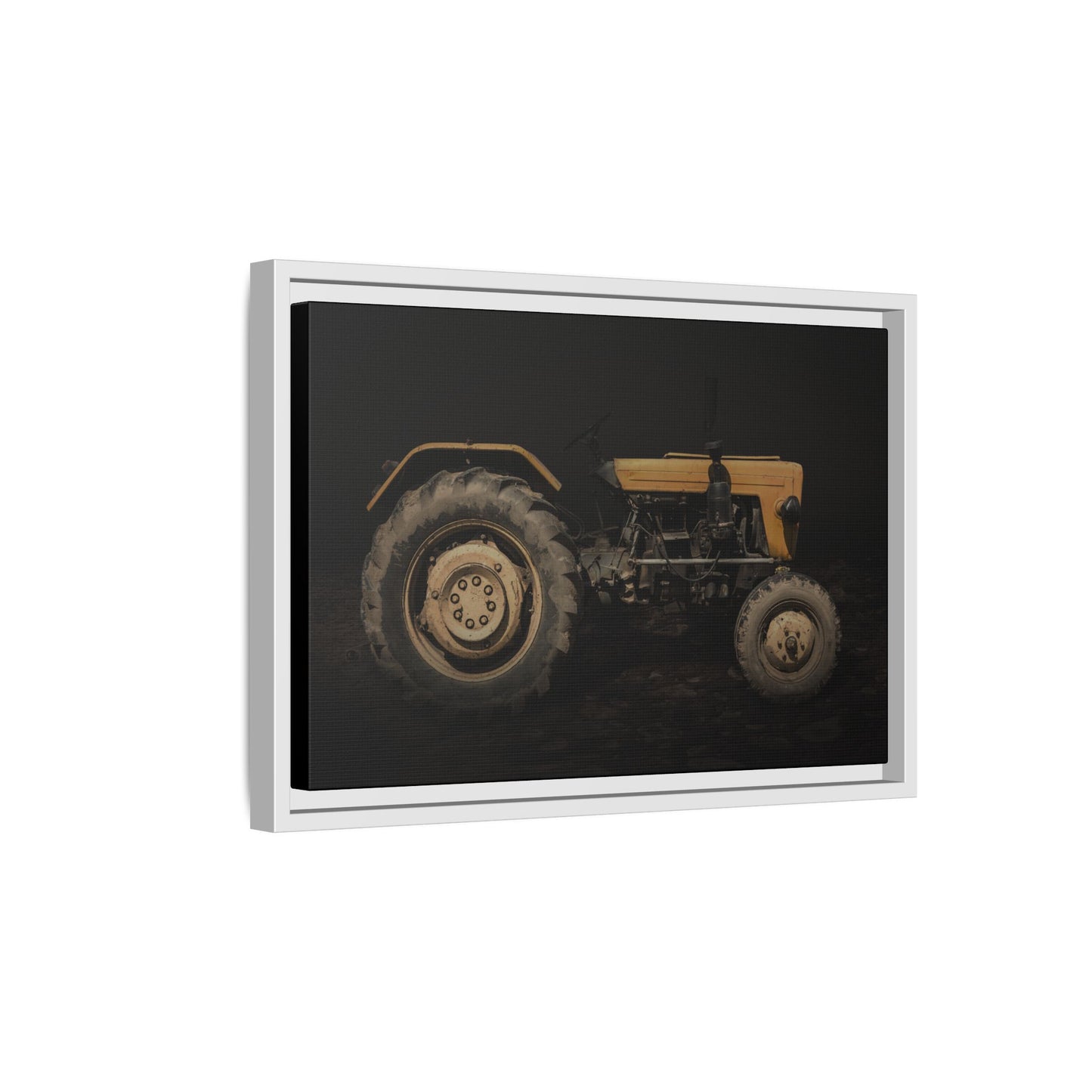 Vintage Usra Tractor Photo Wall Art on Canvas