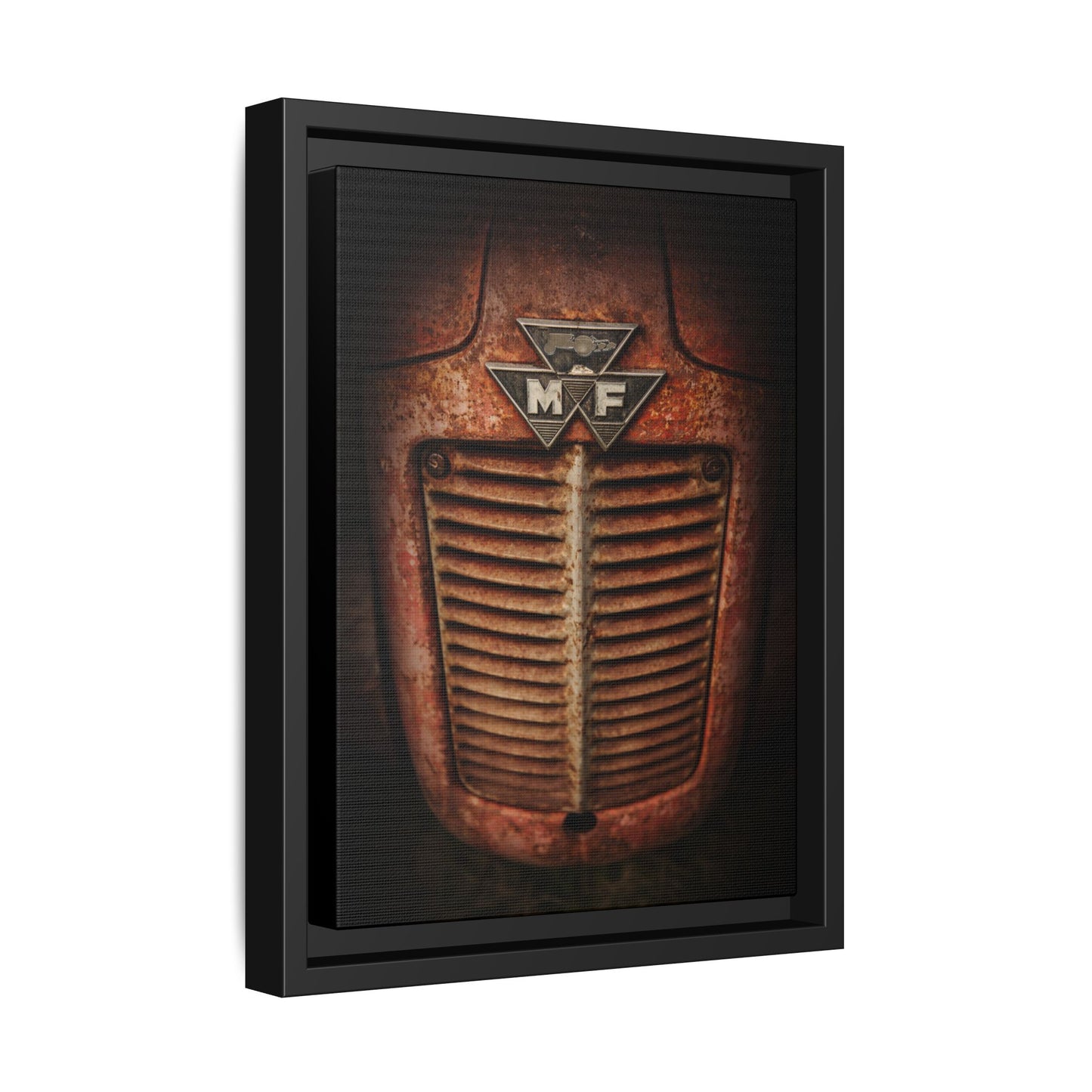 Vintage Rusty Massey Grill on Canvas