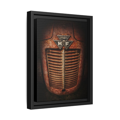 Vintage Rusty Massey Grill on Canvas