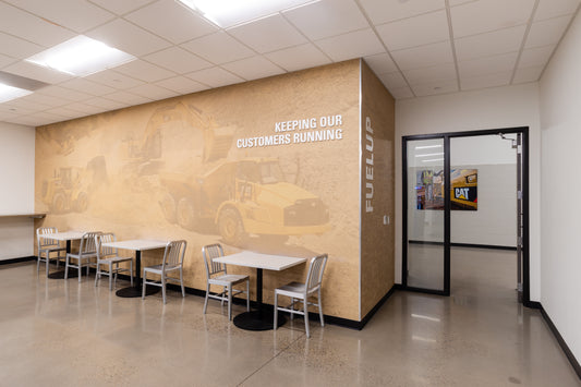 CAT Jobsite Mural