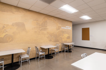 CAT Jobsite Mural