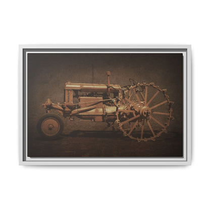 Vintage Ford Fordson Steel Wheel | Wall Art on Framed Canvas