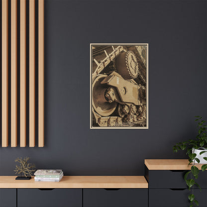 Epic D8 Dozer Track | FRAMED | Center Panel