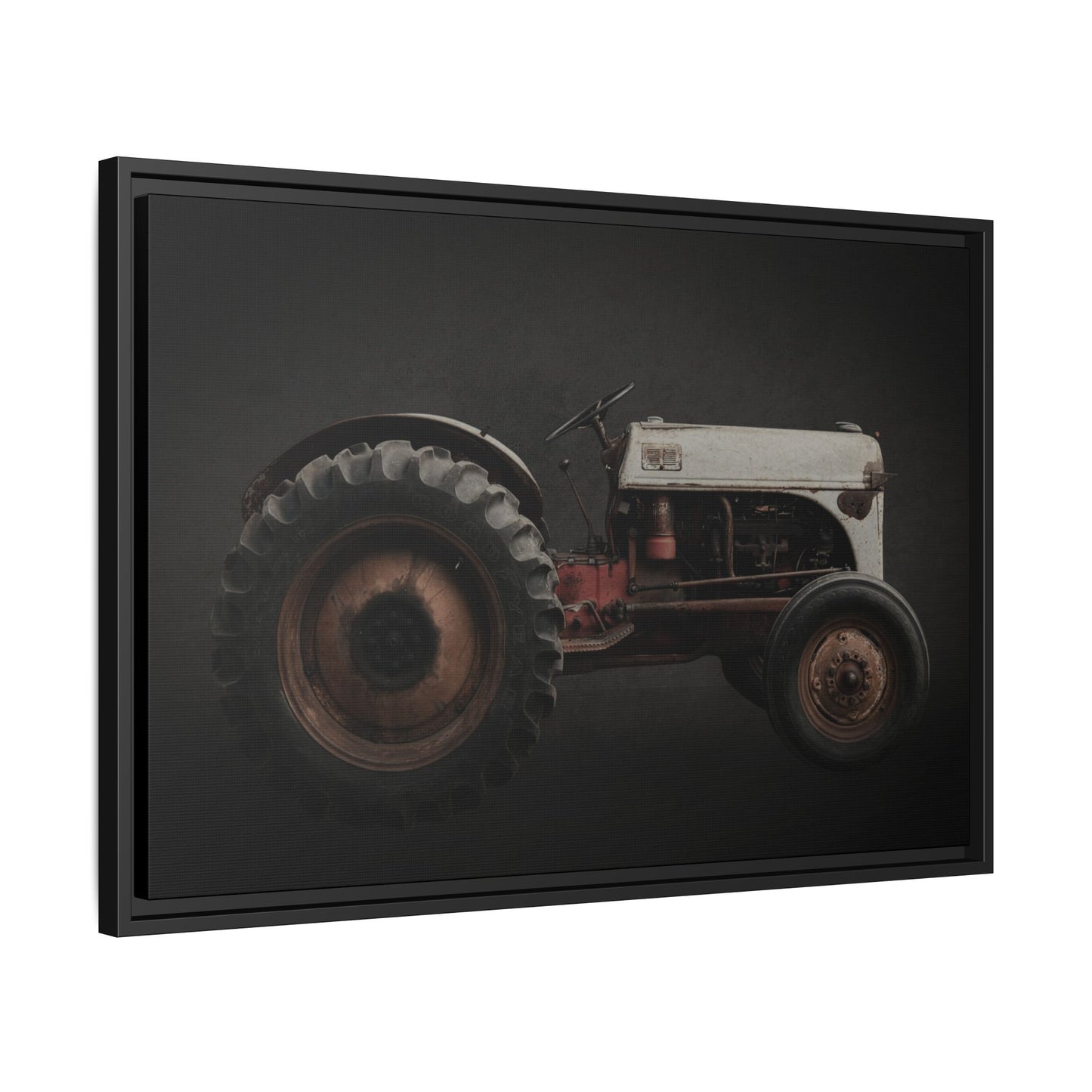 Vintage Ford 8N Tractor Photo Wall Art on Canvas