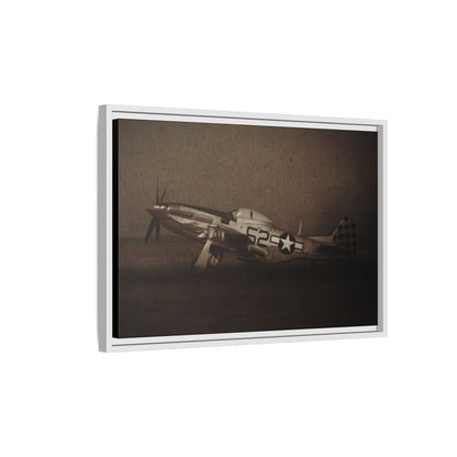 P-51 MUSTANG | Framed Wall Art on Stretched Canvas