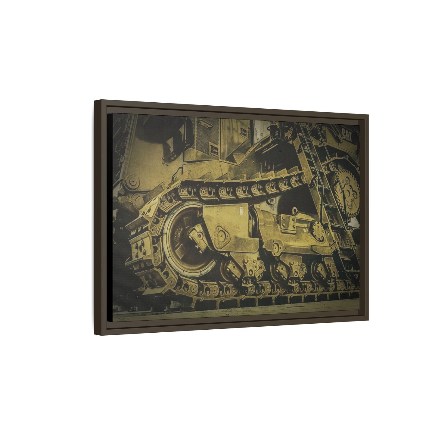 Big D11 Dozer Detail | Photo Art on Framed Canvas