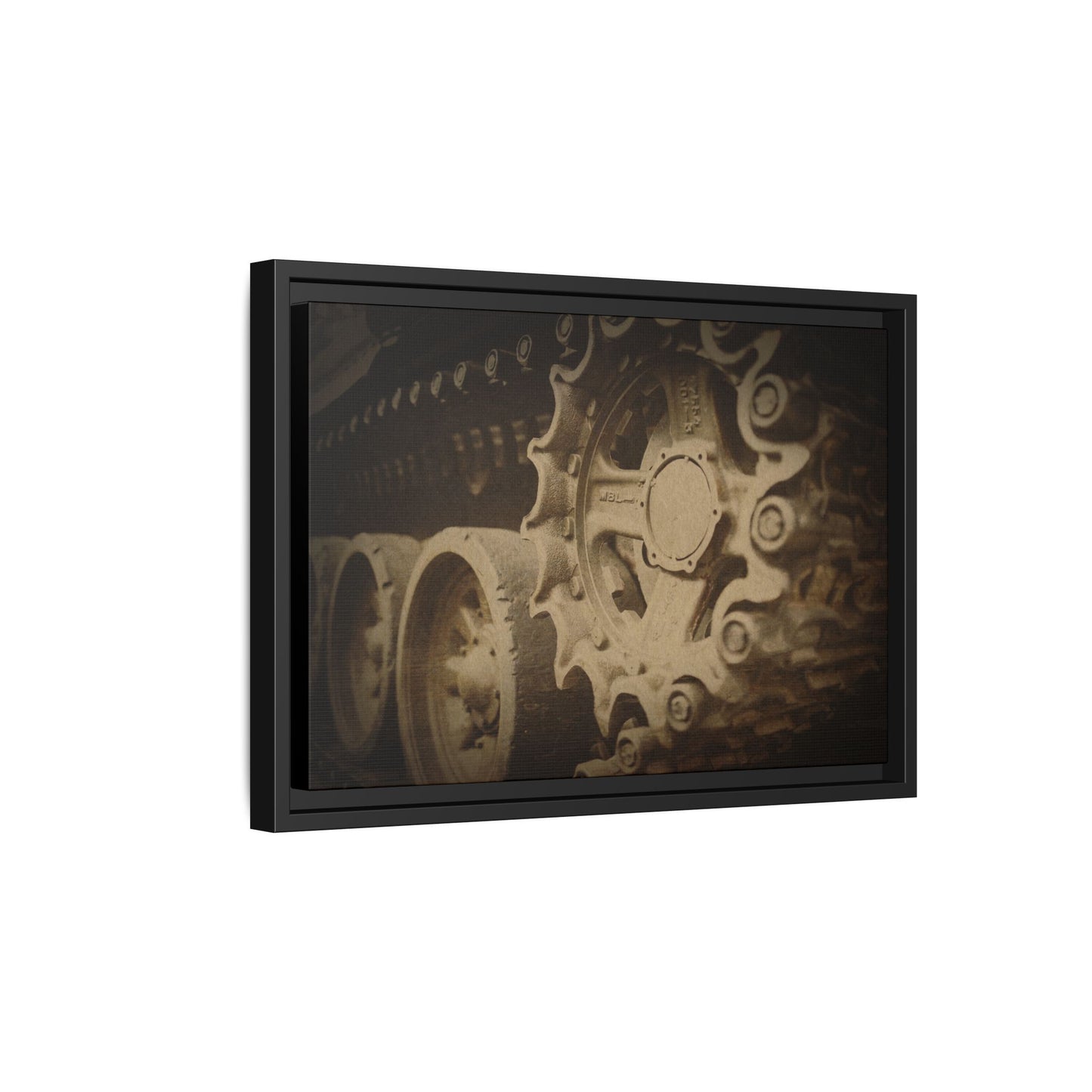 Weathered Crawler CloseUp | Framed Wall Art on Stretched Canvas