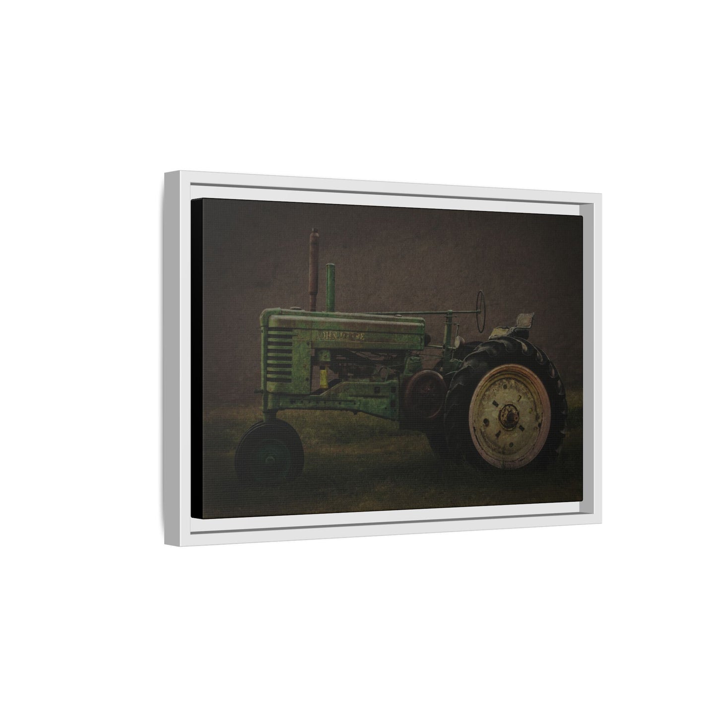 Vintage John Deere G | Framed Wall Art on Stretched Canvas