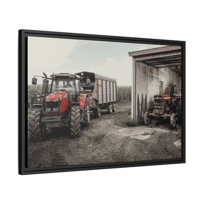 Massey Ferguson Legacy Photo Wall Art on Framed Canvas