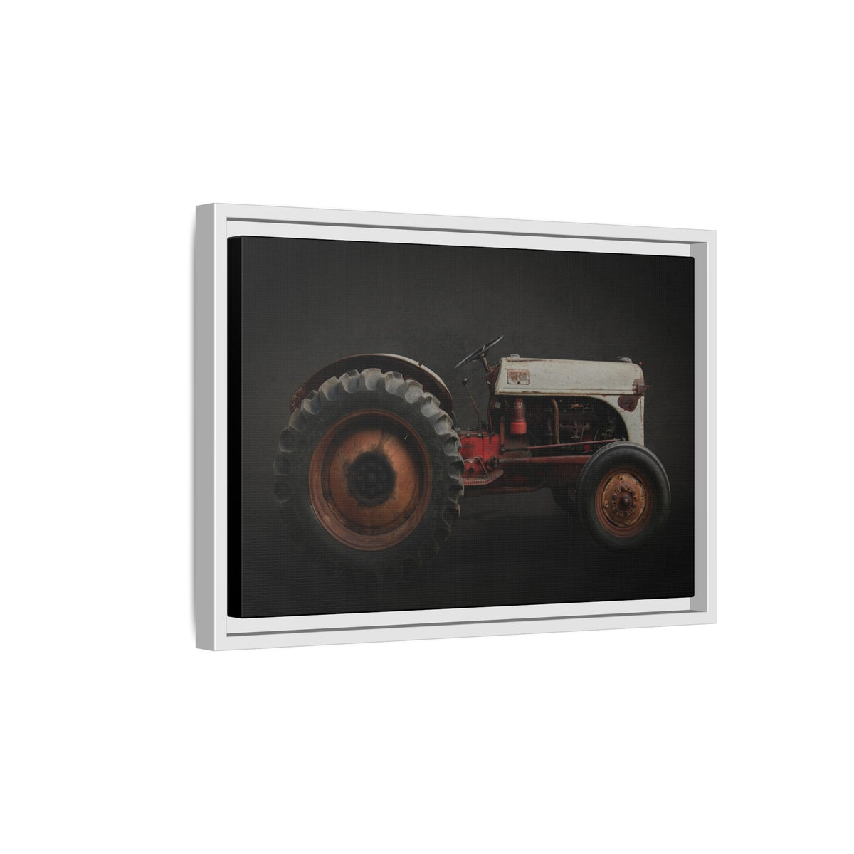 Vintage Ford 8N Tractor Photo Wall Art on Canvas