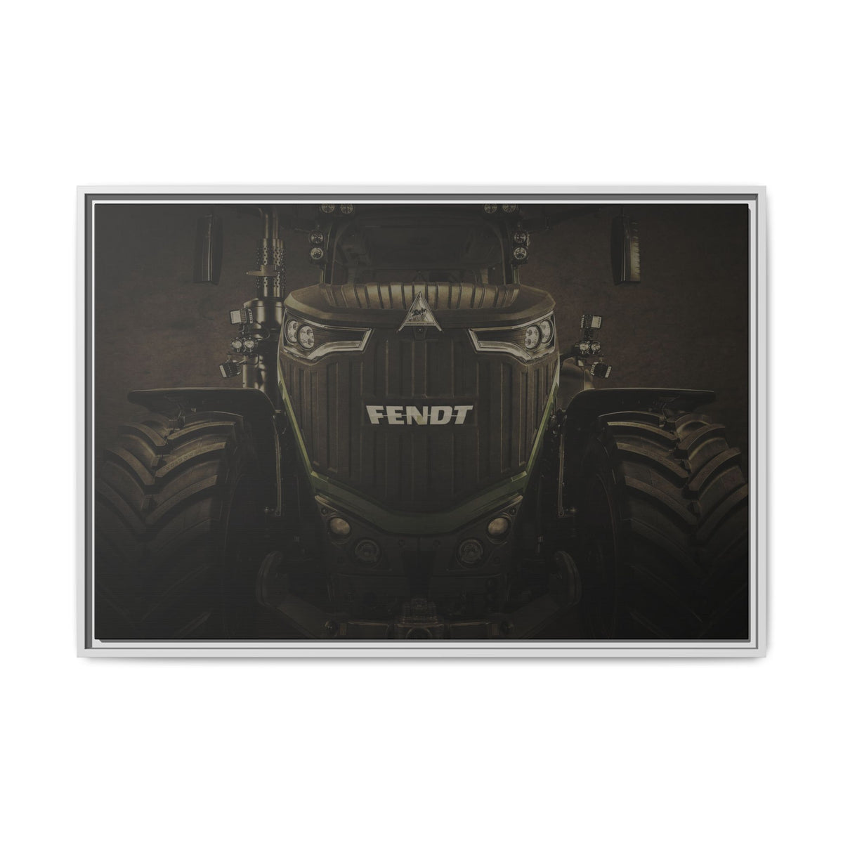Fendt 1000 Coming At You | Framed Wall Art on Stretched Canvas