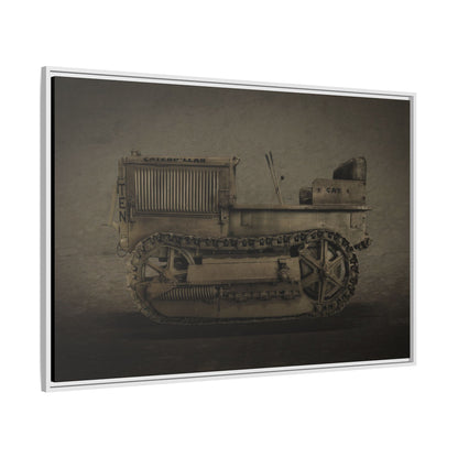 Vintage Crawler 10 'TEN' Tractor | Photo Wall Art on Framed Canvas