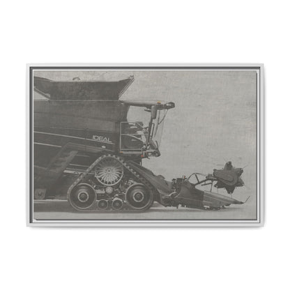Fendt Ideal Side View | Framed Photo Wall Art on Canvas