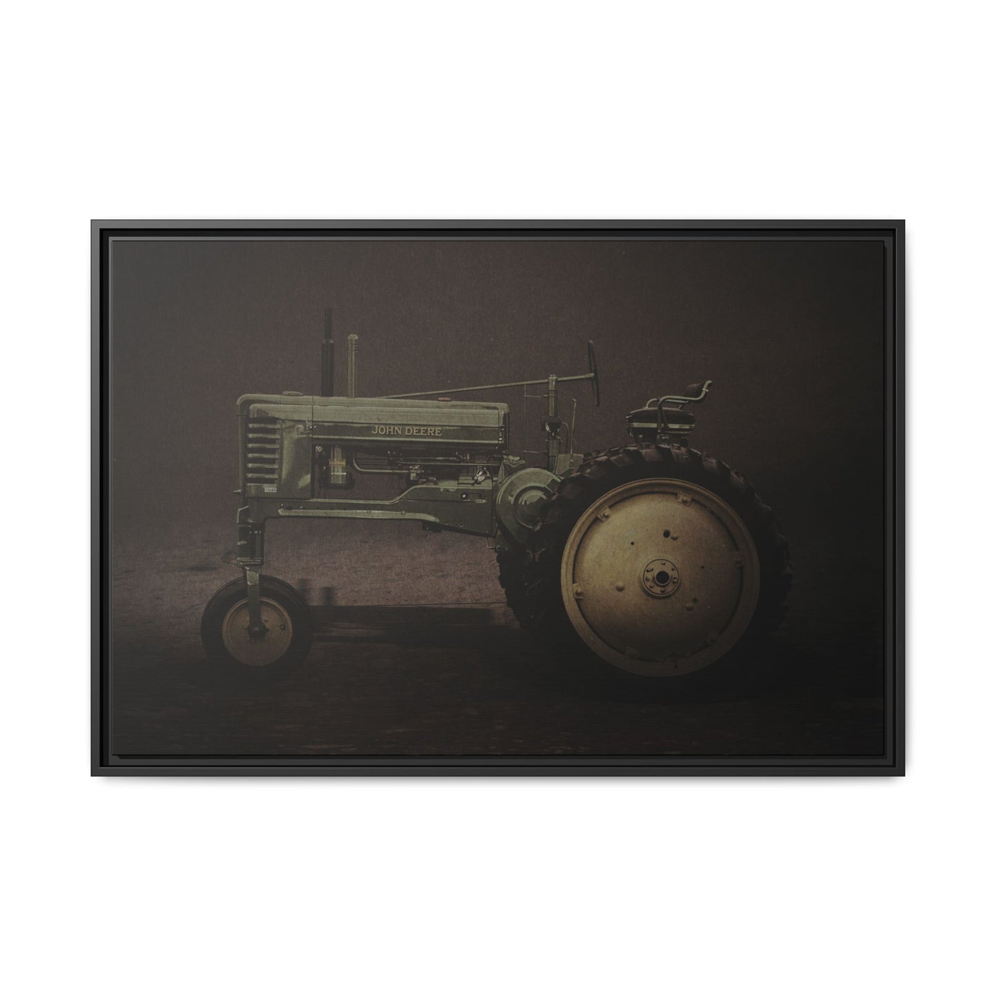 Vintage 1949 John Deere Model B High | Framed Wall Art on Stretched Canvas