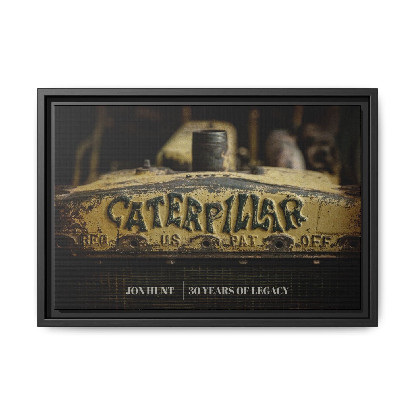 Personalized - Jon Hunt - Crawler Grill | Photo Wall Art on Framed Canvas